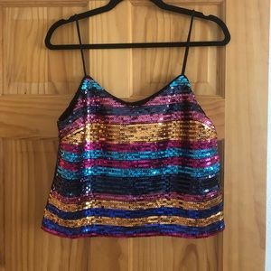 Sequin Tank Top-Tag still attached!